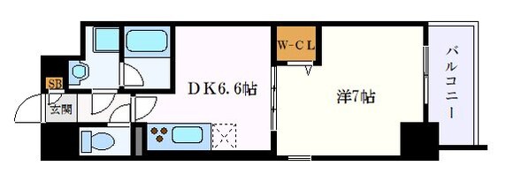 浅間町駅 徒歩9分 4階の物件間取画像